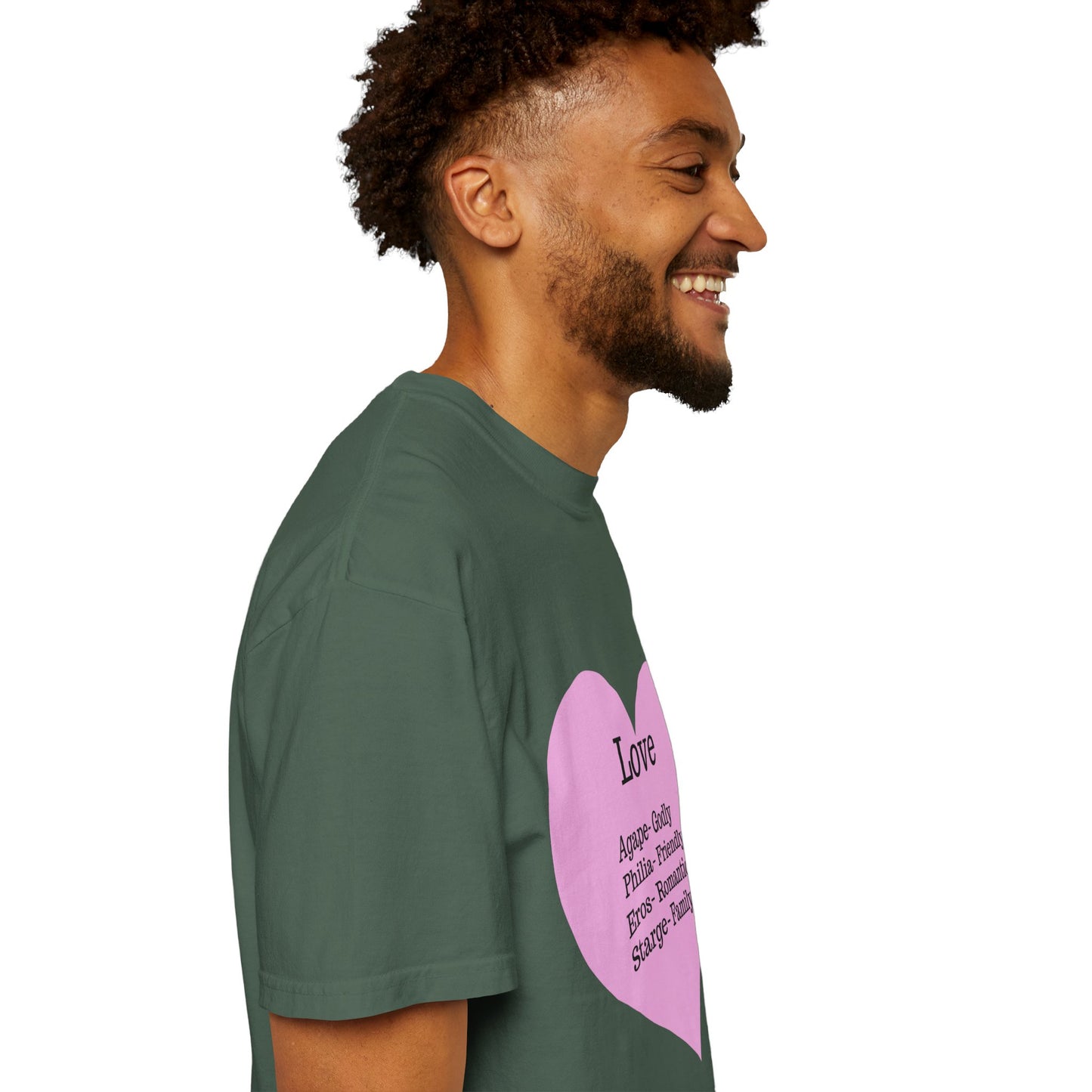 Love-Infused Unisex T-shirt: A Heartfelt Graphic Tee for All Occasions