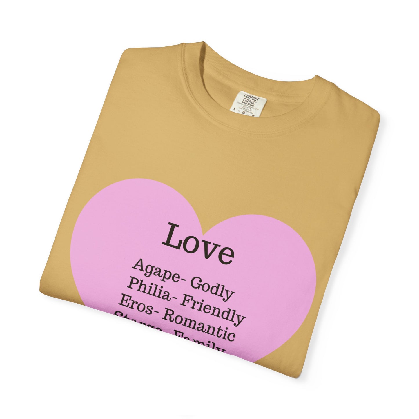 Love-Infused Unisex T-shirt: A Heartfelt Graphic Tee for All Occasions
