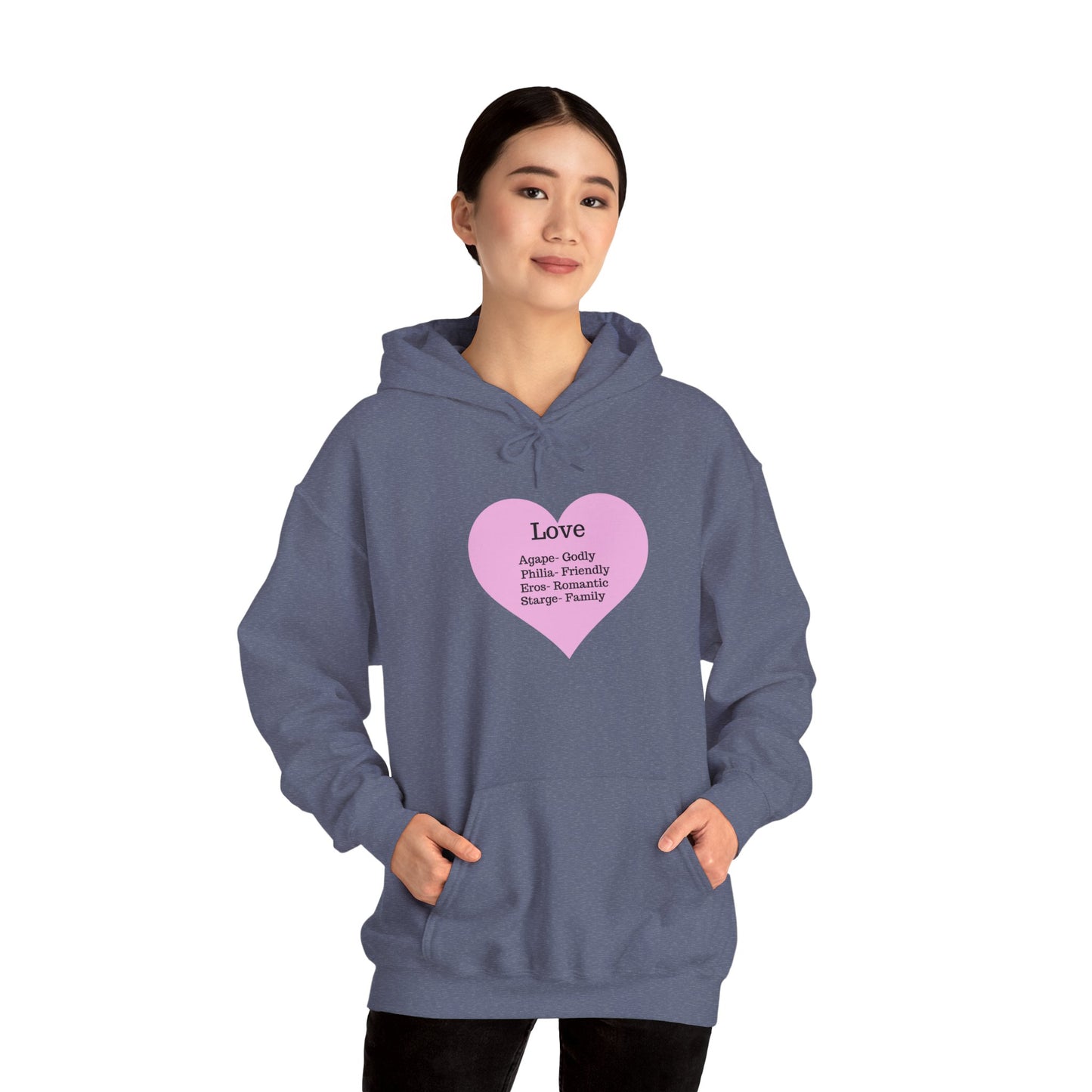 Love Types Unisex Heavy Blend Hoodie