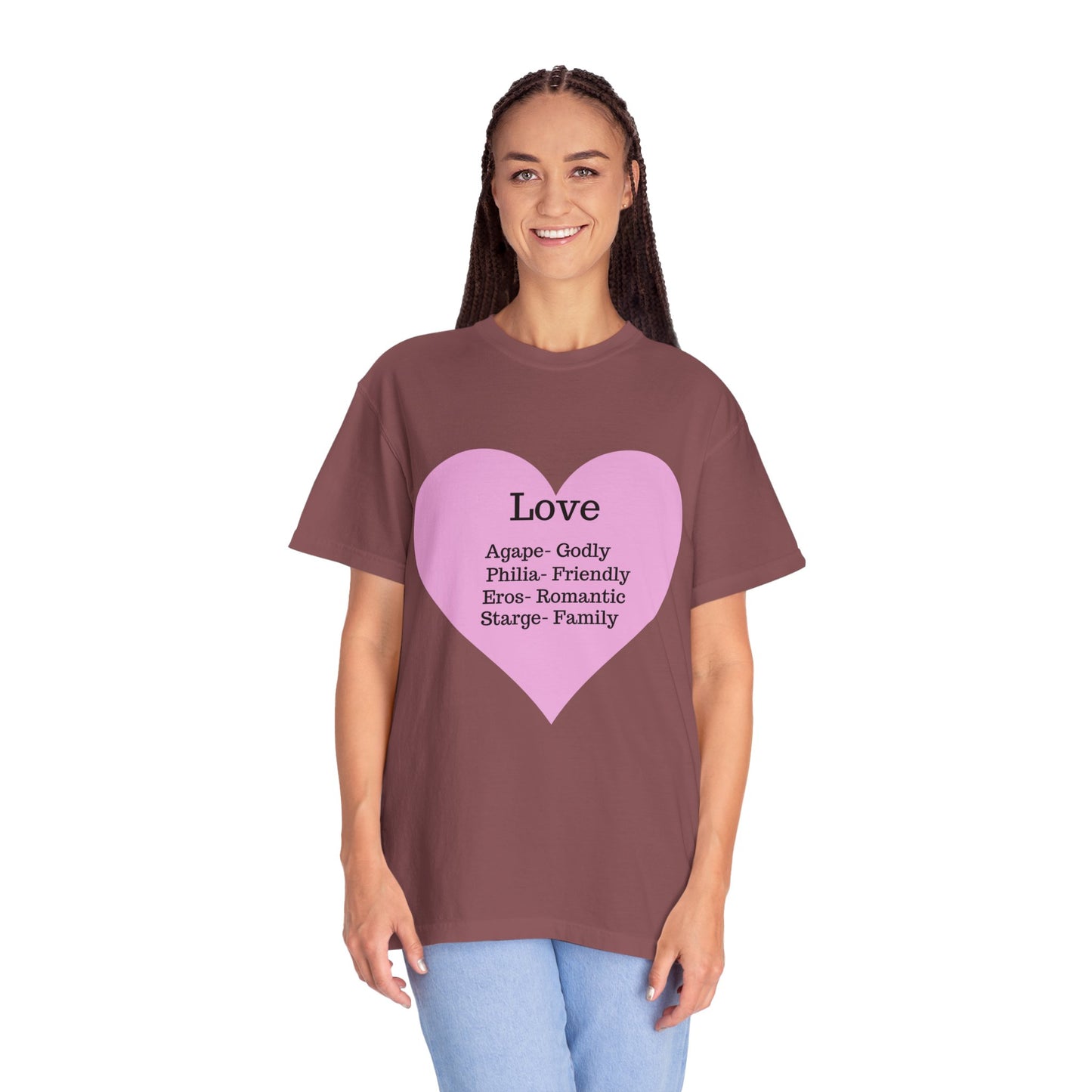 Love-Infused Unisex T-shirt: A Heartfelt Graphic Tee for All Occasions