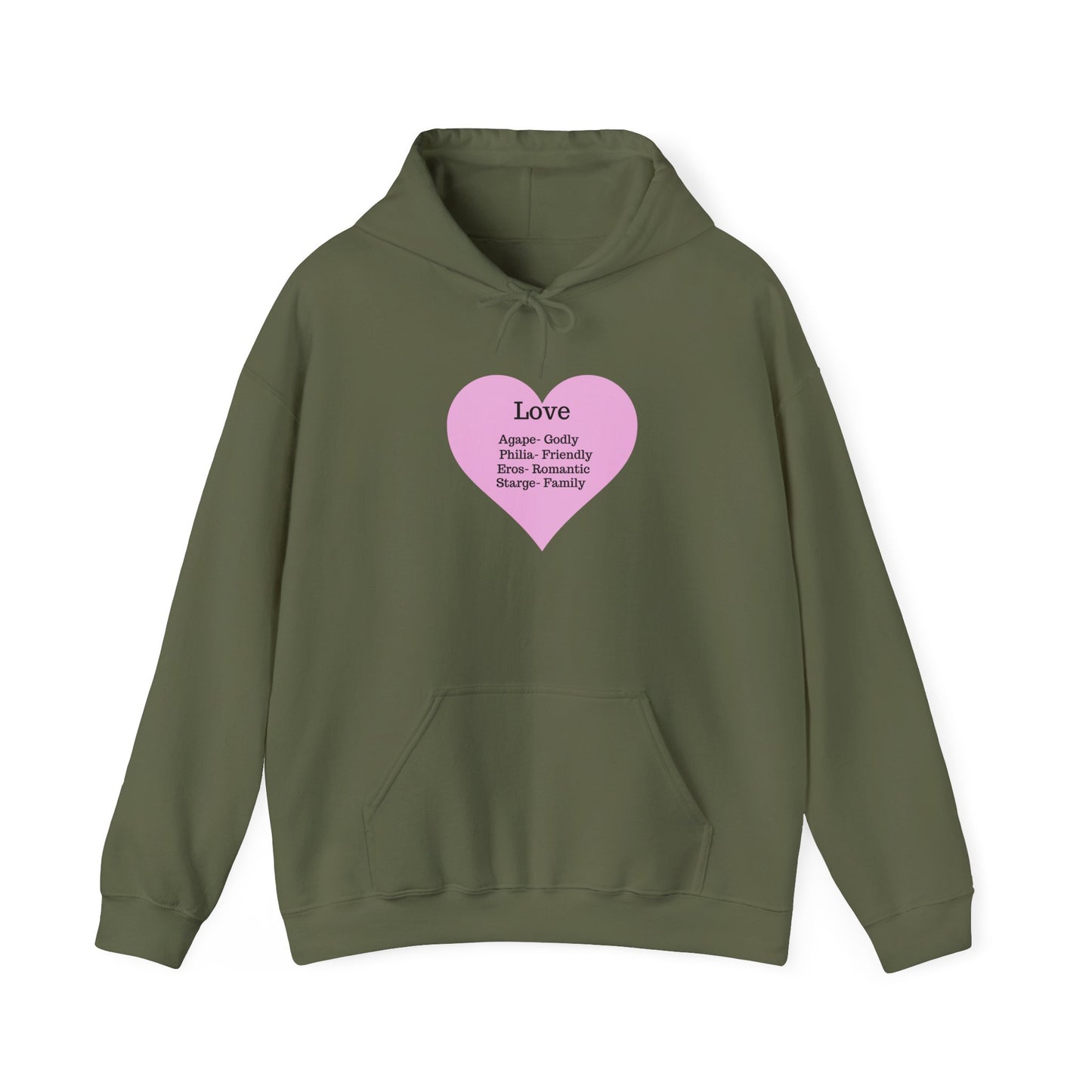 Love Types Unisex Heavy Blend Hoodie