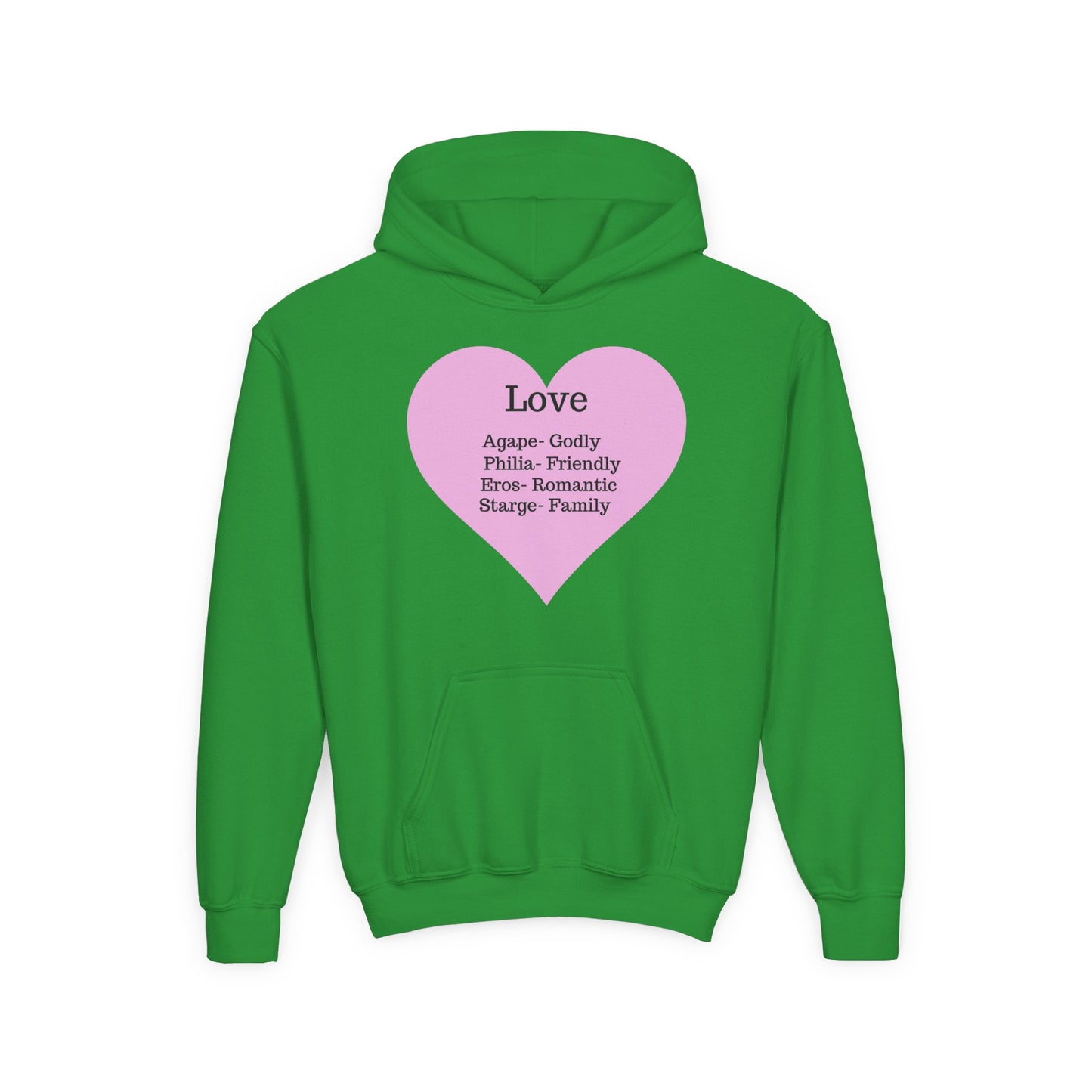 The Meaning of Love Kids Hoodie