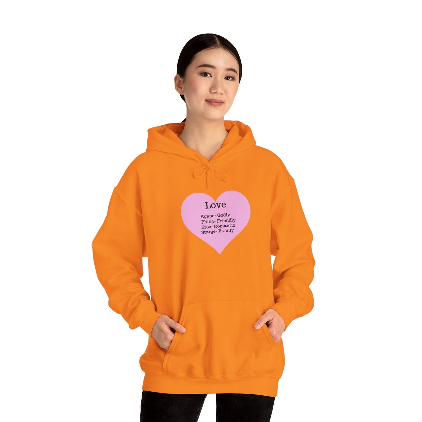Love Types Unisex Heavy Blend Hoodie