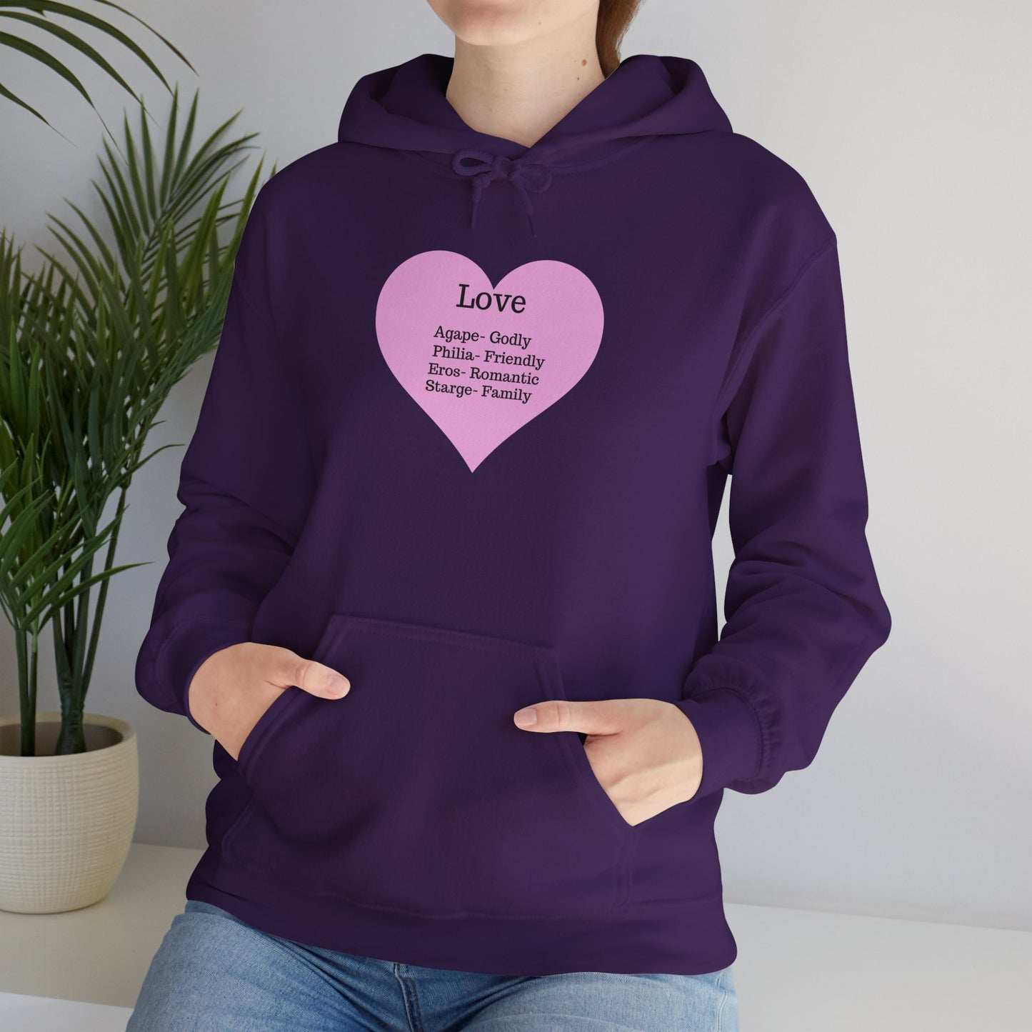 Love Types Unisex Heavy Blend Hoodie