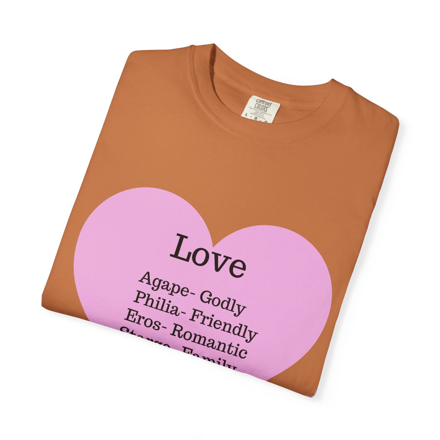 Love-Infused Unisex T-shirt: A Heartfelt Graphic Tee for All Occasions