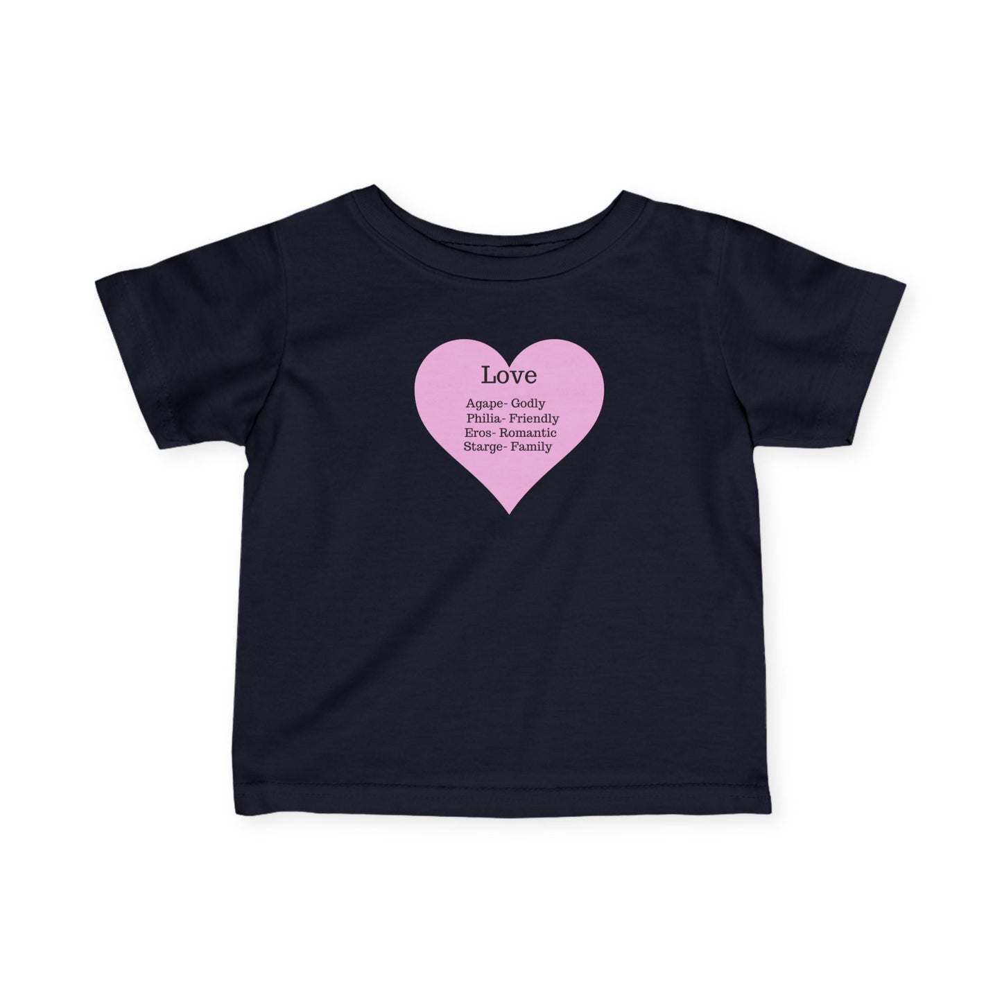 Infant 'Meaning of Love' Heart T-Shirt
