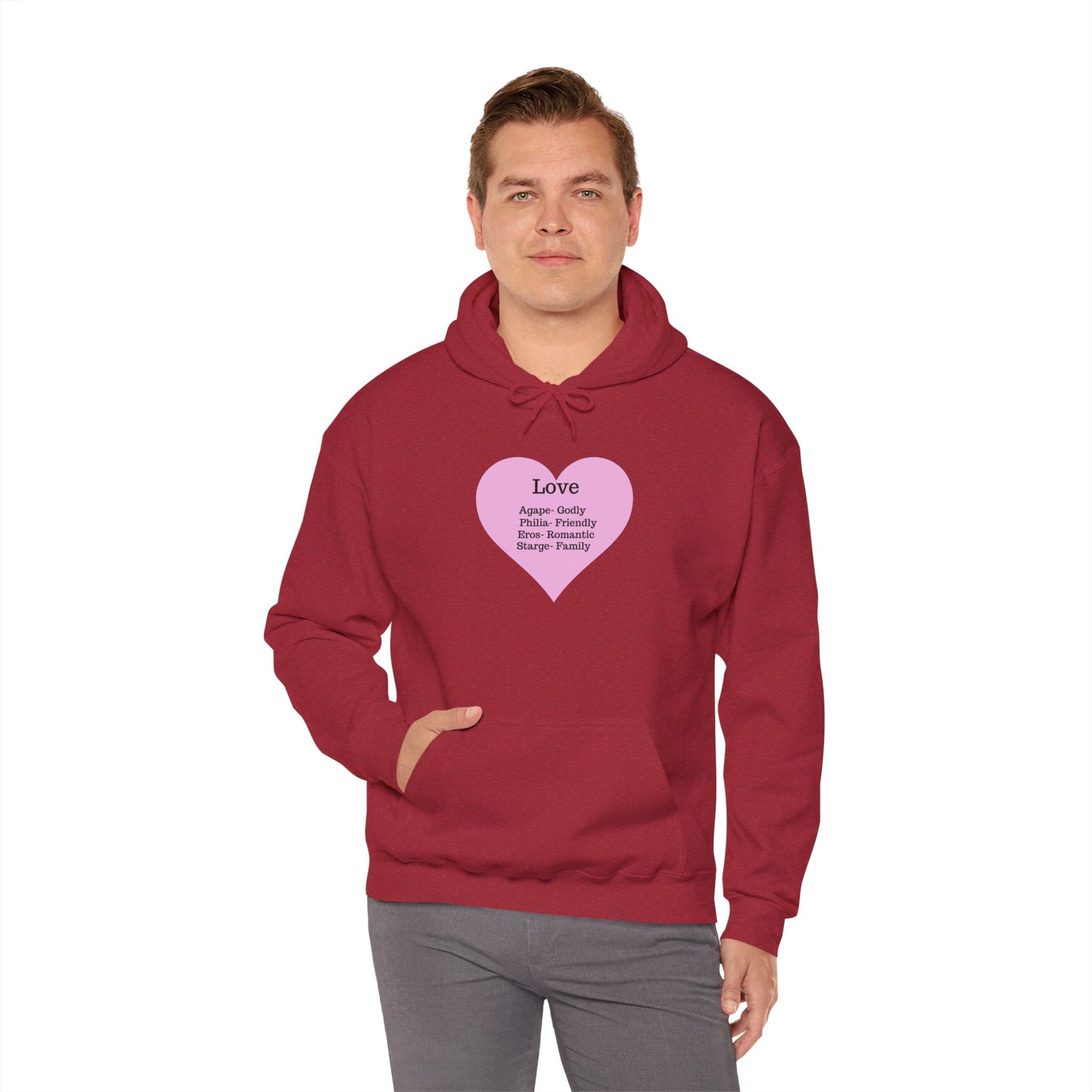Love Types Unisex Heavy Blend Hoodie