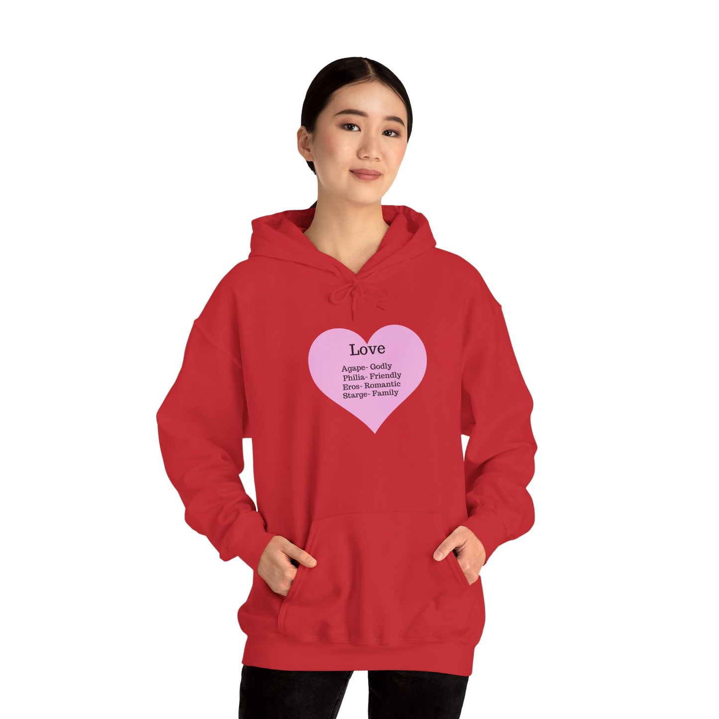 Love Types Unisex Heavy Blend Hoodie
