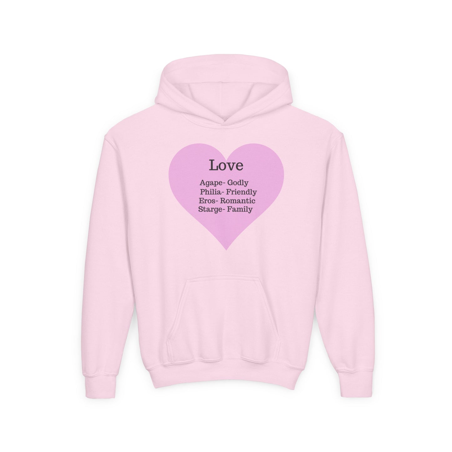 The Meaning of Love Kids Hoodie