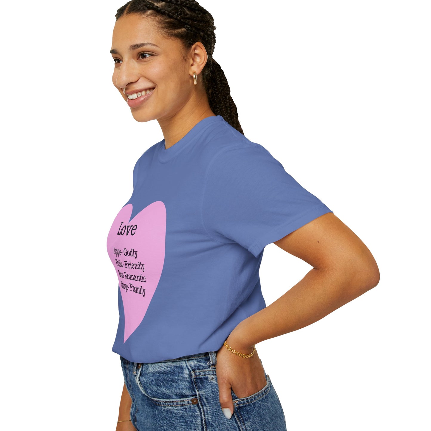 Love-Infused Unisex T-shirt: A Heartfelt Graphic Tee for All Occasions