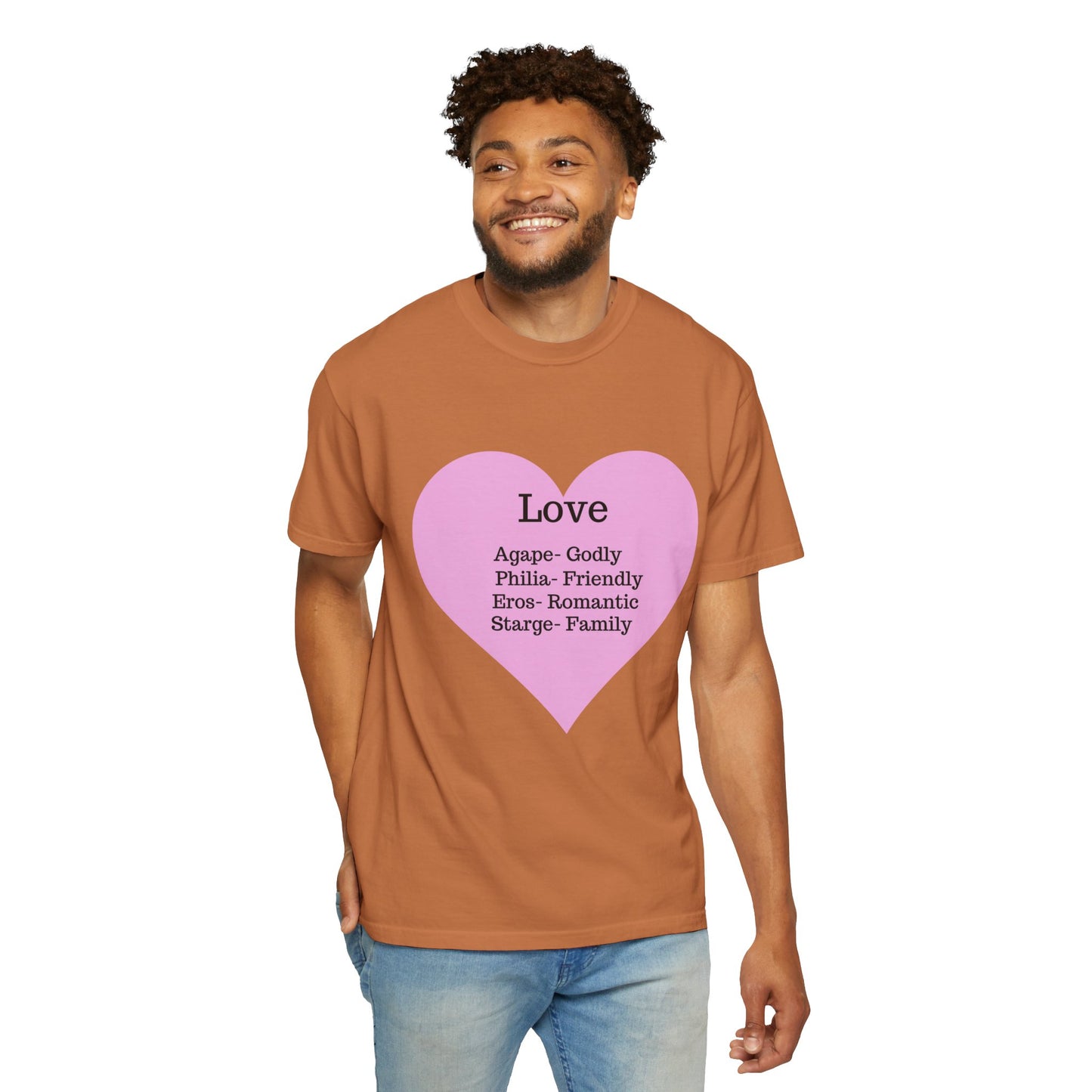 Love-Infused Unisex T-shirt: A Heartfelt Graphic Tee for All Occasions