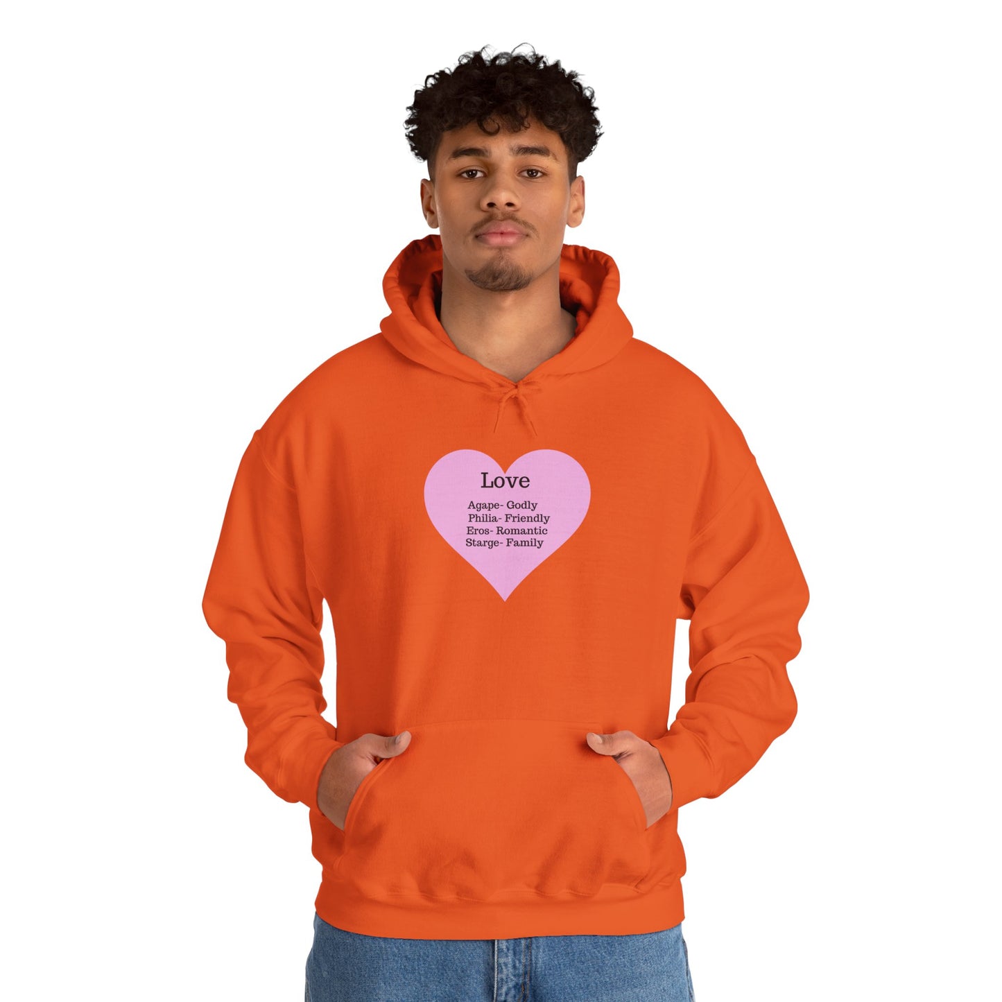 Love Types Unisex Heavy Blend Hoodie