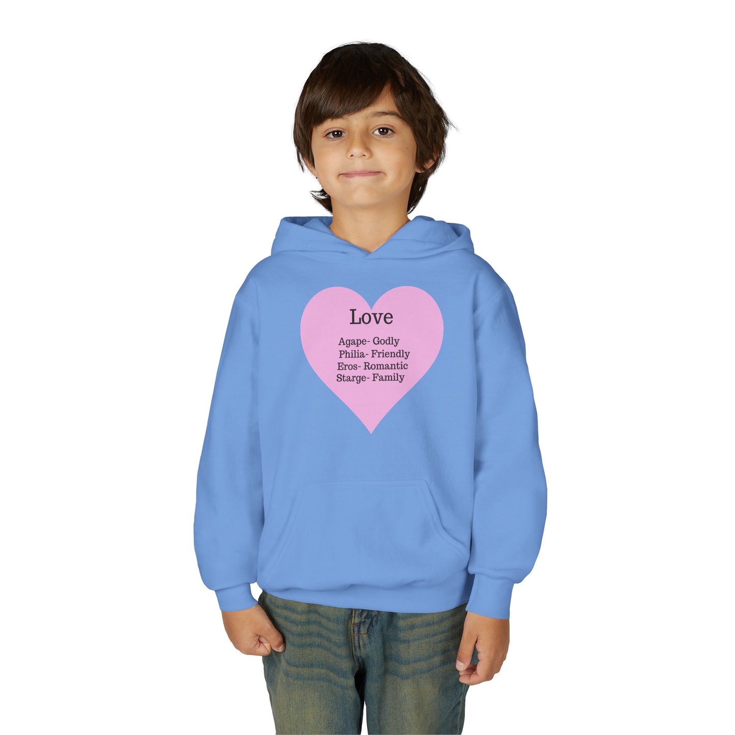 The Meaning of Love Kids Hoodie