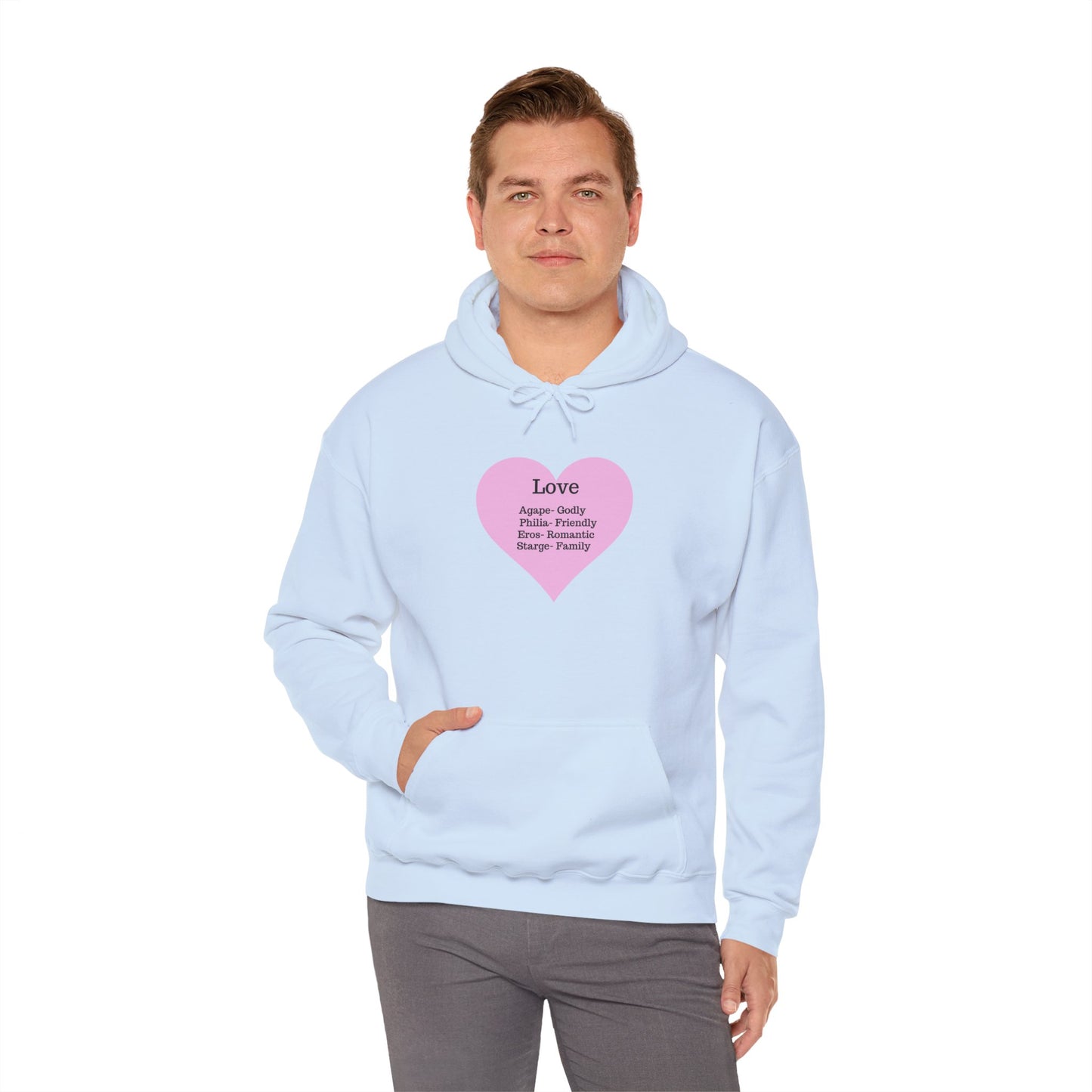 Love Types Unisex Heavy Blend Hoodie