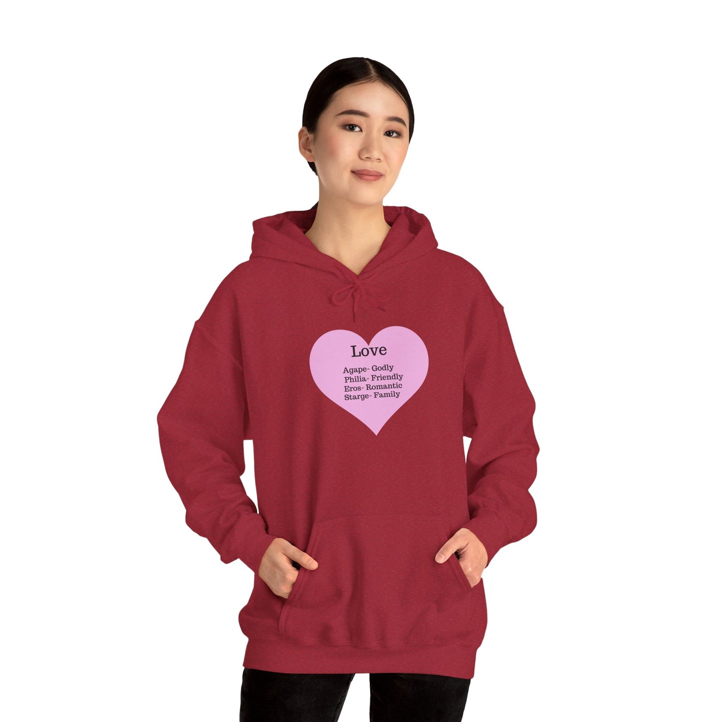 Love Types Unisex Heavy Blend Hoodie