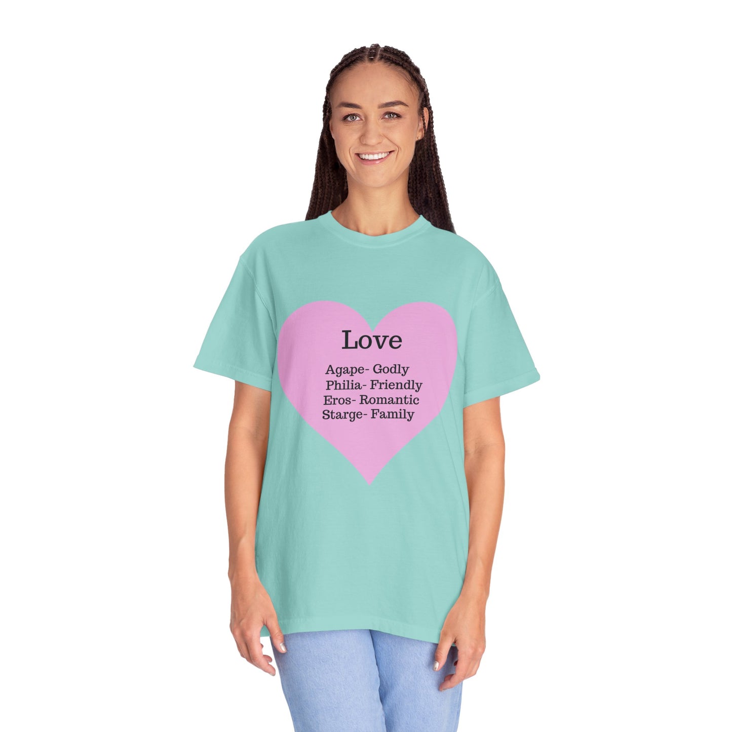 Love-Infused Unisex T-shirt: A Heartfelt Graphic Tee for All Occasions