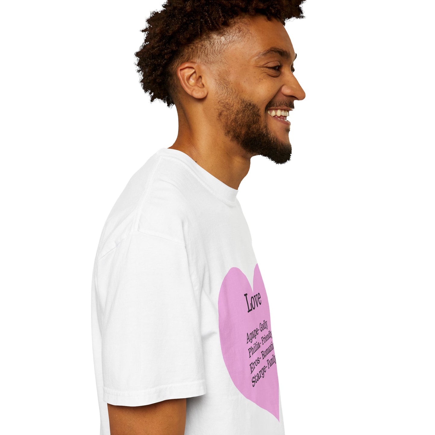 Love-Infused Unisex T-shirt: A Heartfelt Graphic Tee for All Occasions