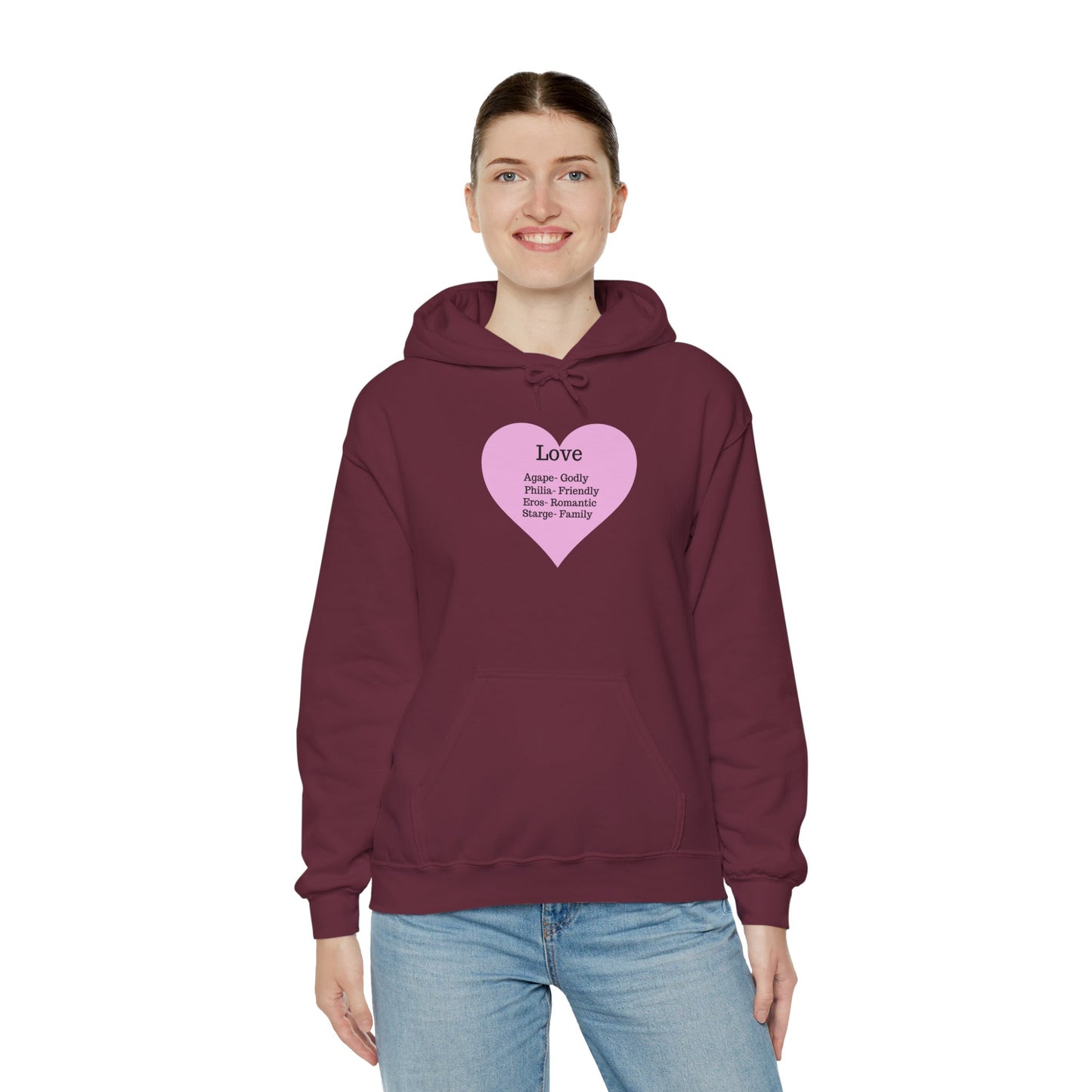 Love Types Unisex Heavy Blend Hoodie
