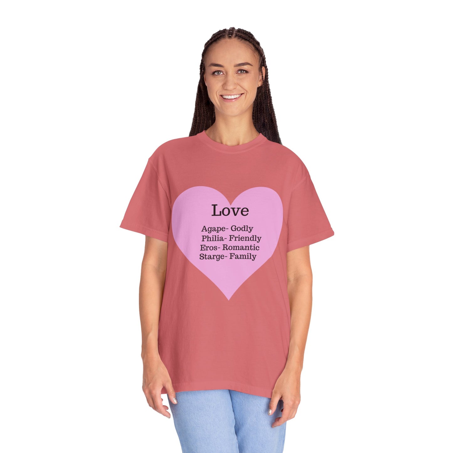 Love-Infused Unisex T-shirt: A Heartfelt Graphic Tee for All Occasions