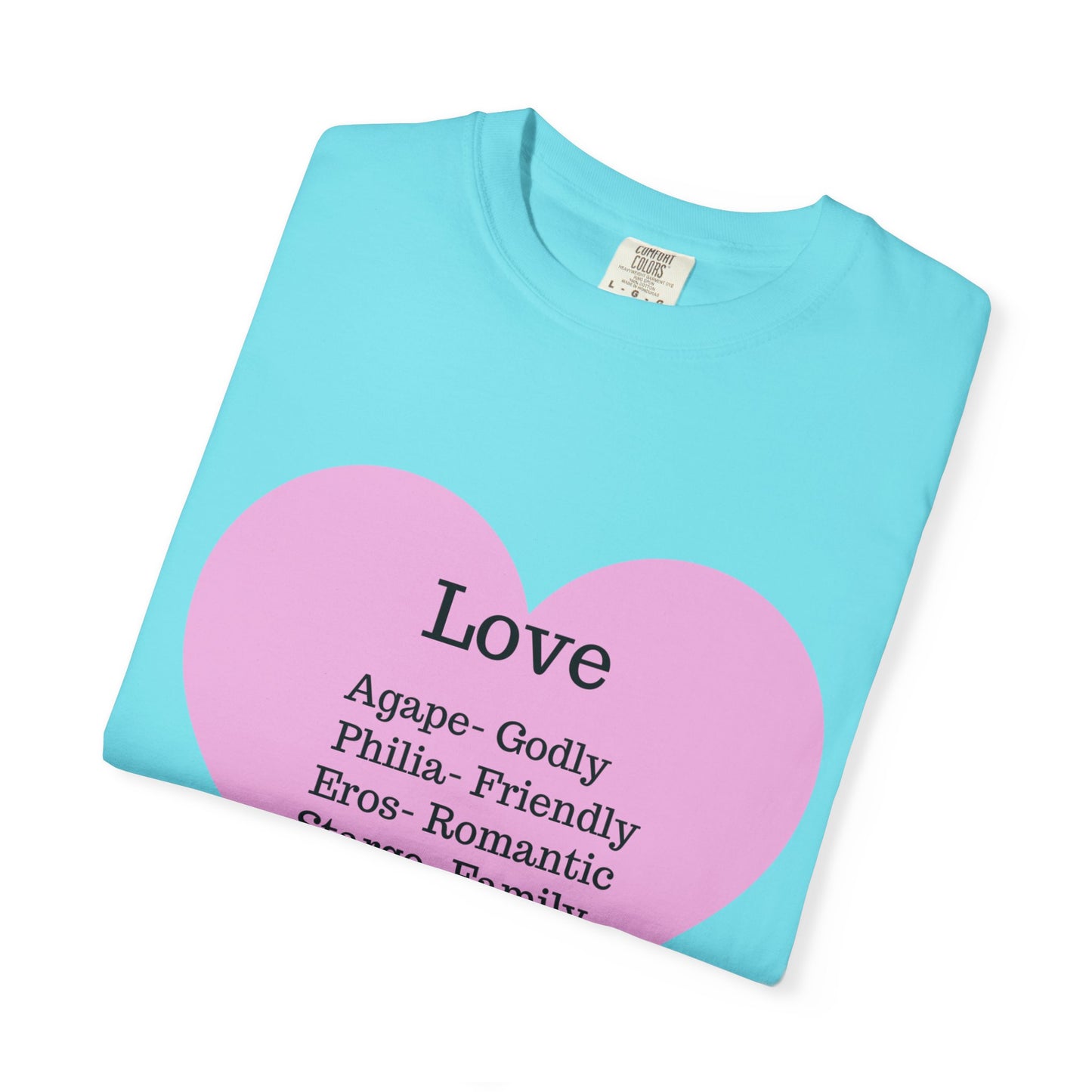 Love-Infused Unisex T-shirt: A Heartfelt Graphic Tee for All Occasions