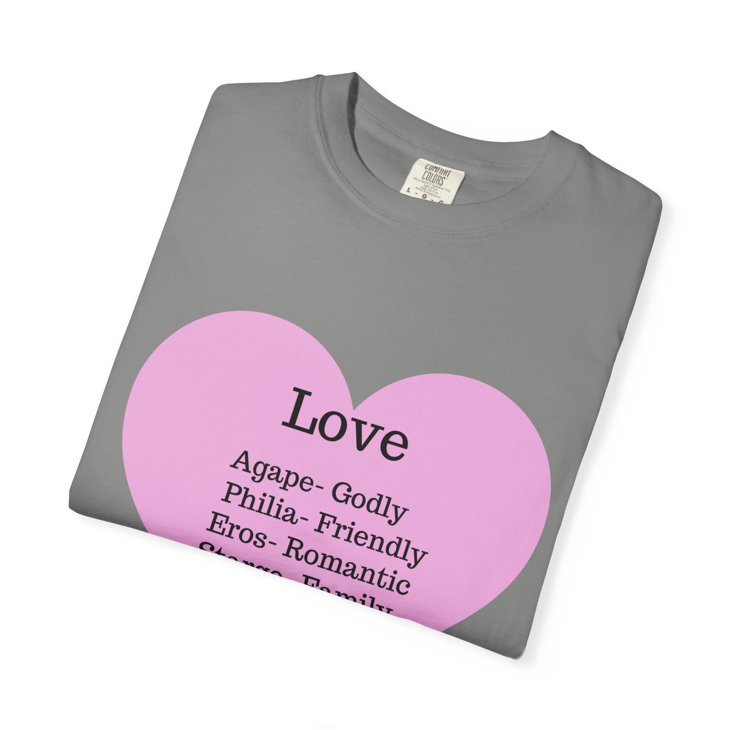 Love-Infused Unisex T-shirt: A Heartfelt Graphic Tee for All Occasions