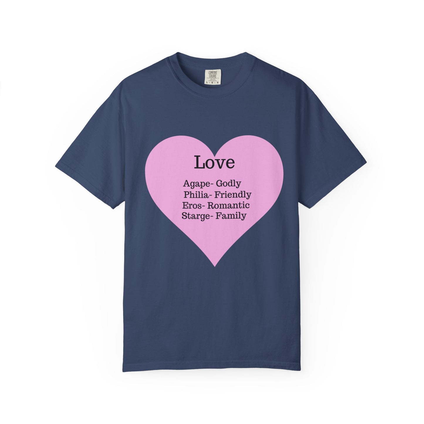 Love-Infused Unisex T-shirt: A Heartfelt Graphic Tee for All Occasions