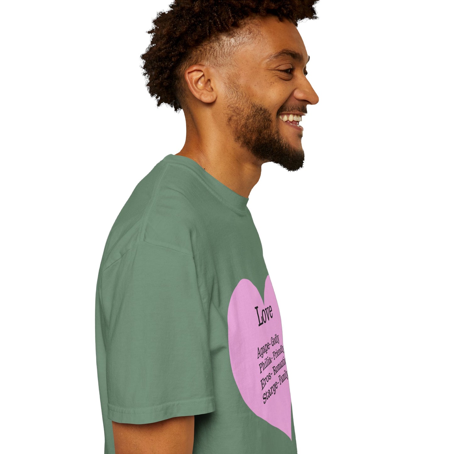 Love-Infused Unisex T-shirt: A Heartfelt Graphic Tee for All Occasions