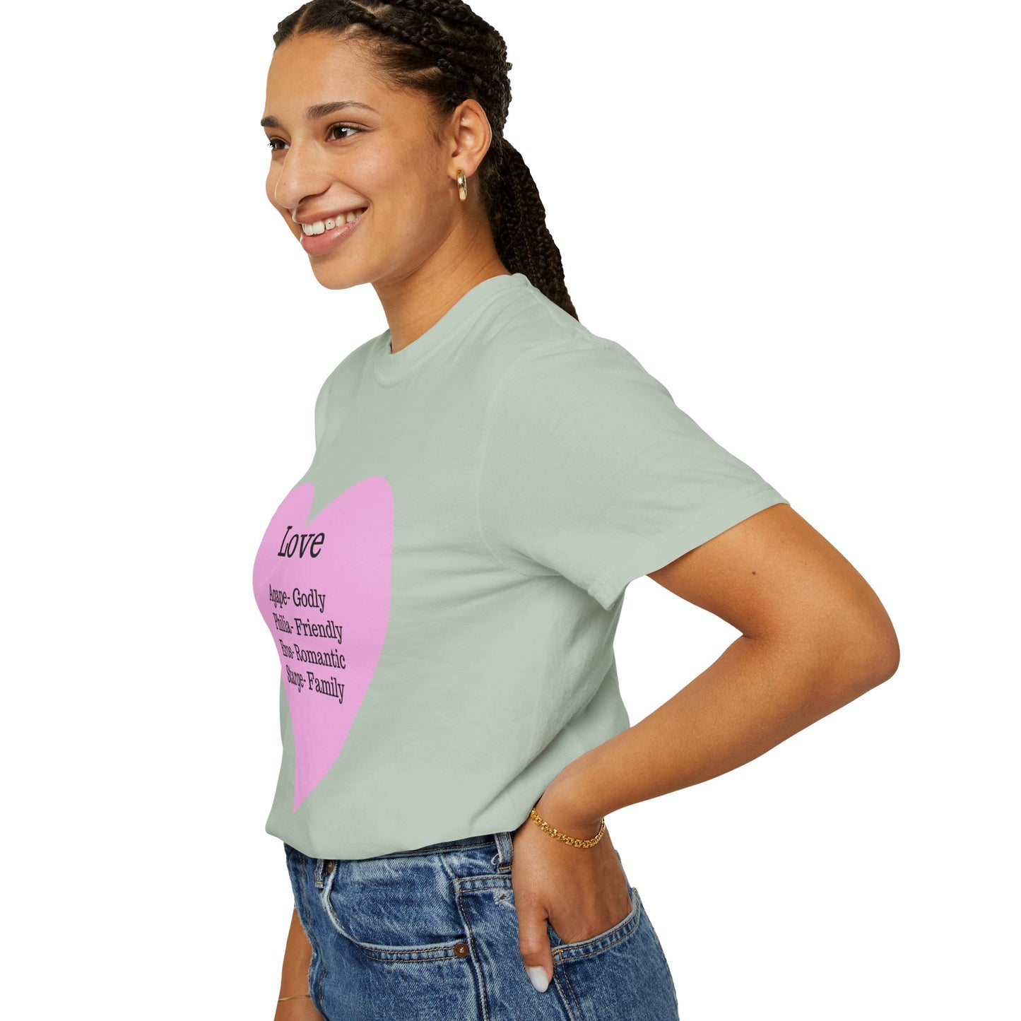 Love-Infused Unisex T-shirt: A Heartfelt Graphic Tee for All Occasions
