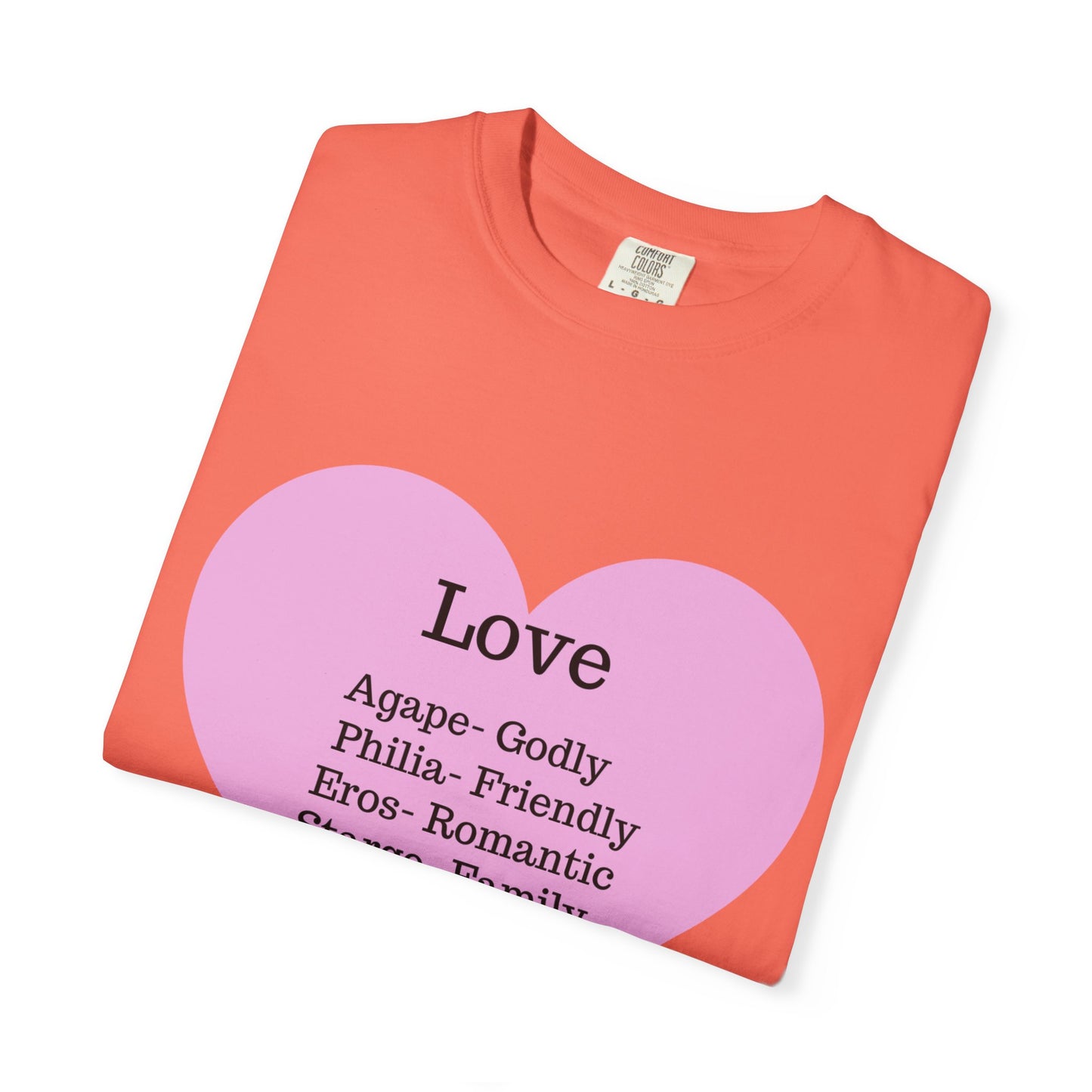 Love-Infused Unisex T-shirt: A Heartfelt Graphic Tee for All Occasions