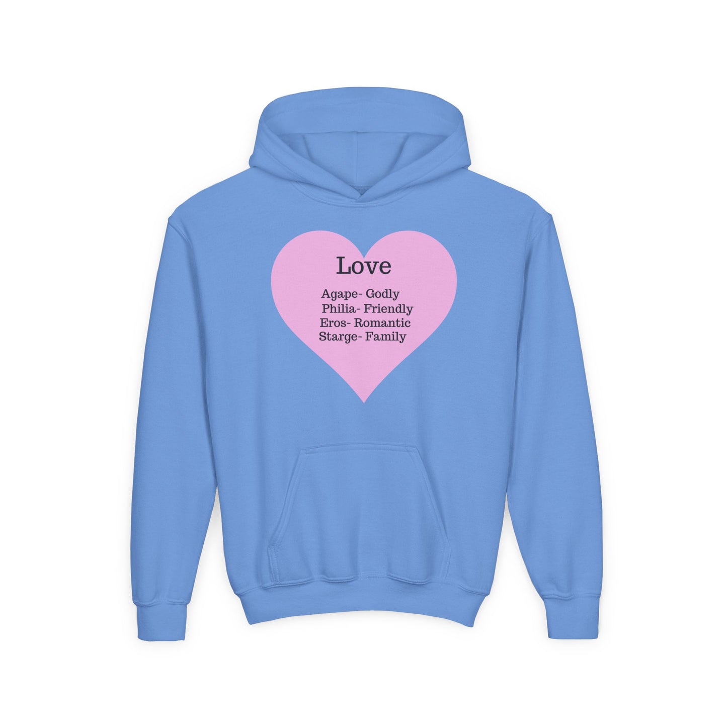 The Meaning of Love Kids Hoodie