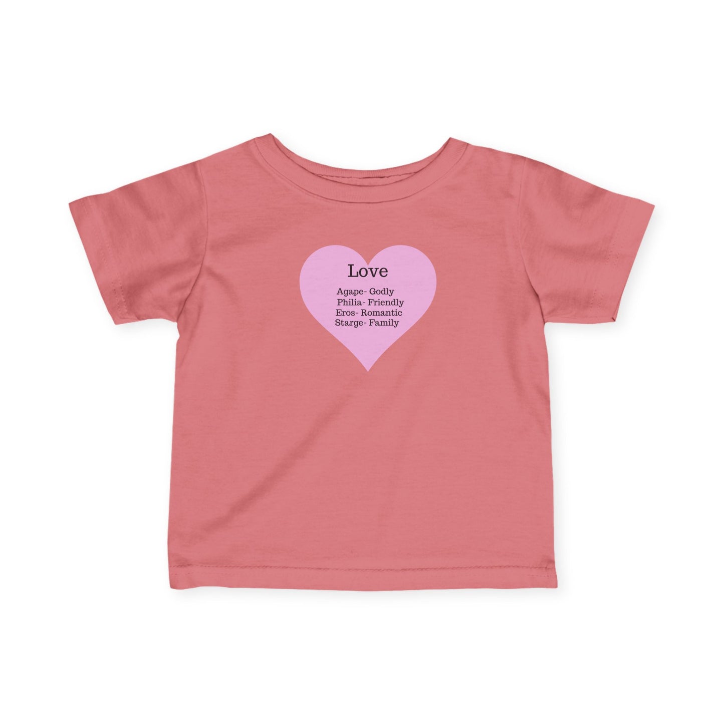 Infant 'Meaning of Love' Heart T-Shirt