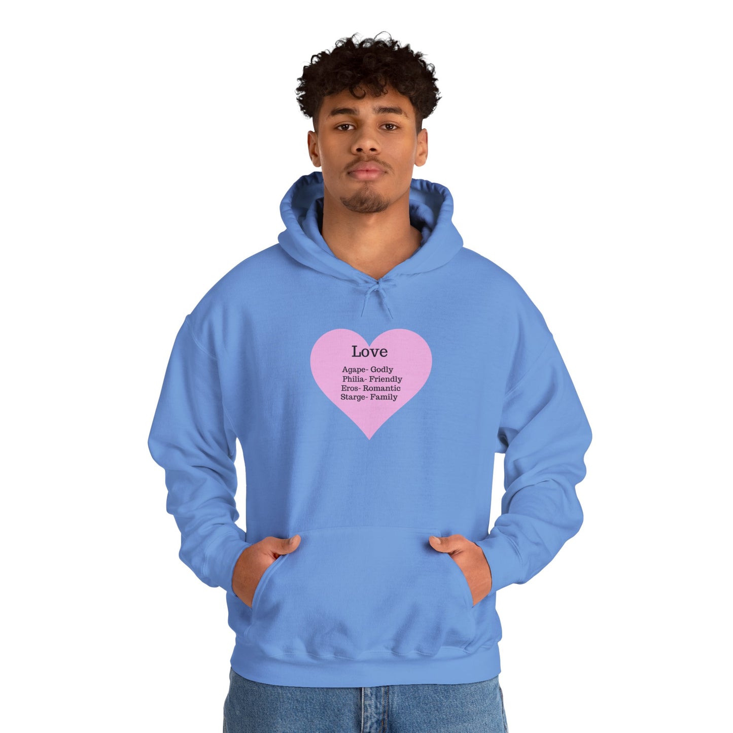 Love Types Unisex Heavy Blend Hoodie