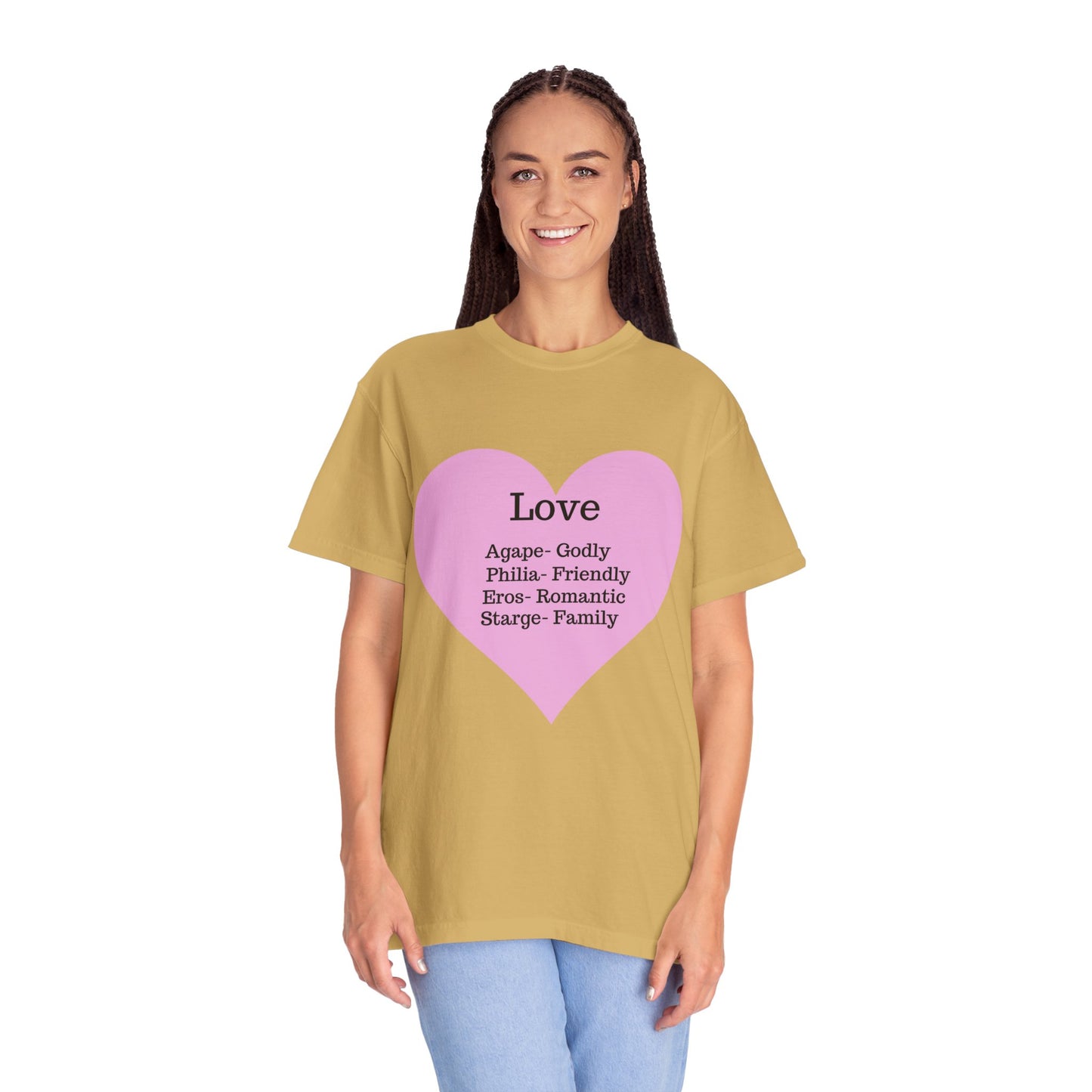 Love-Infused Unisex T-shirt: A Heartfelt Graphic Tee for All Occasions