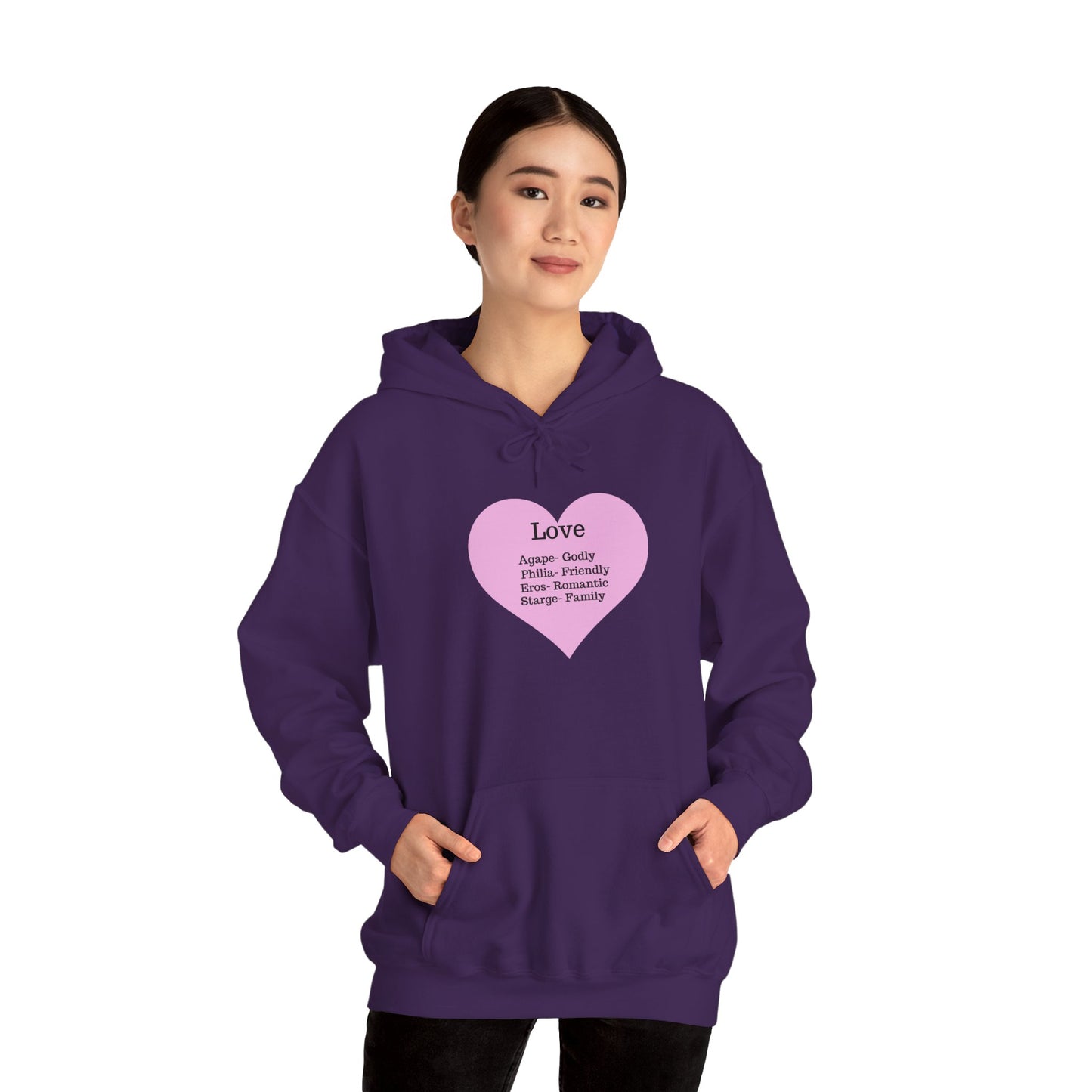 Love Types Unisex Heavy Blend Hoodie