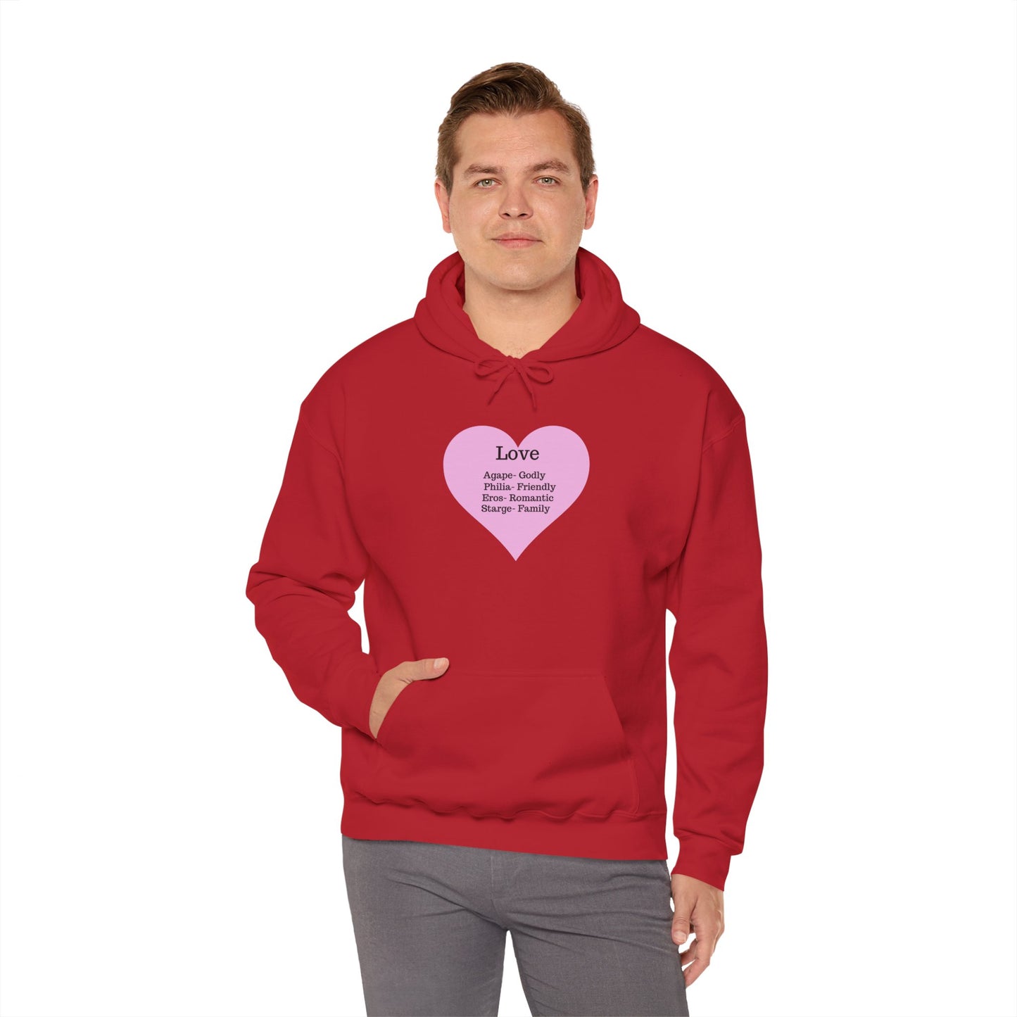 Love Types Unisex Heavy Blend Hoodie