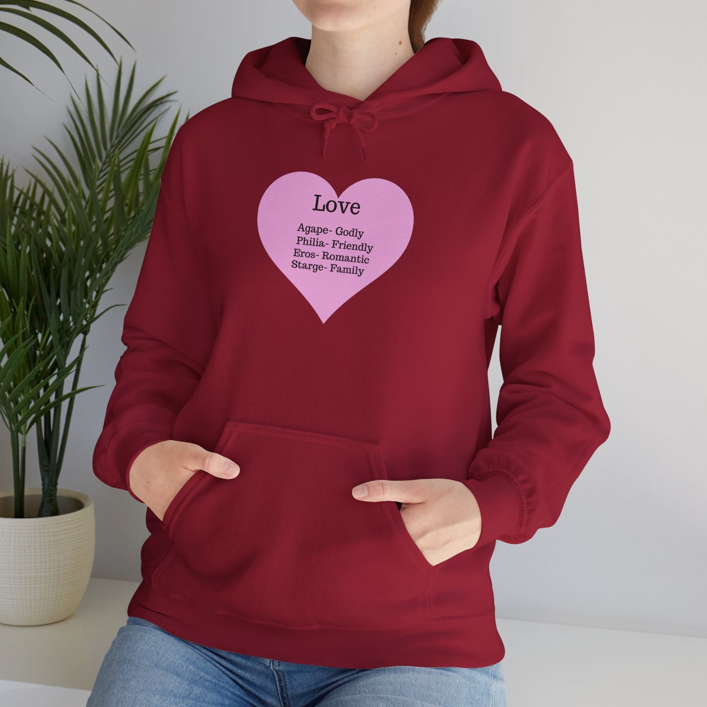 Love Types Unisex Heavy Blend Hoodie