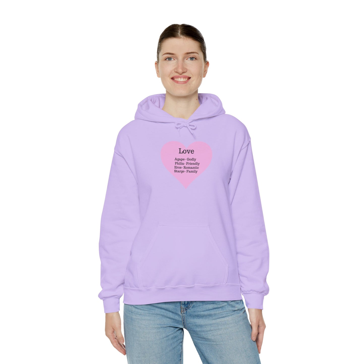 Love Types Unisex Heavy Blend Hoodie