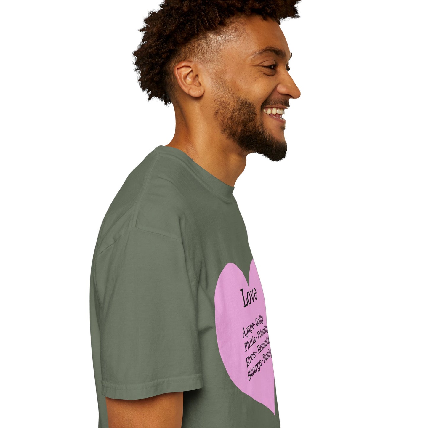 Love-Infused Unisex T-shirt: A Heartfelt Graphic Tee for All Occasions