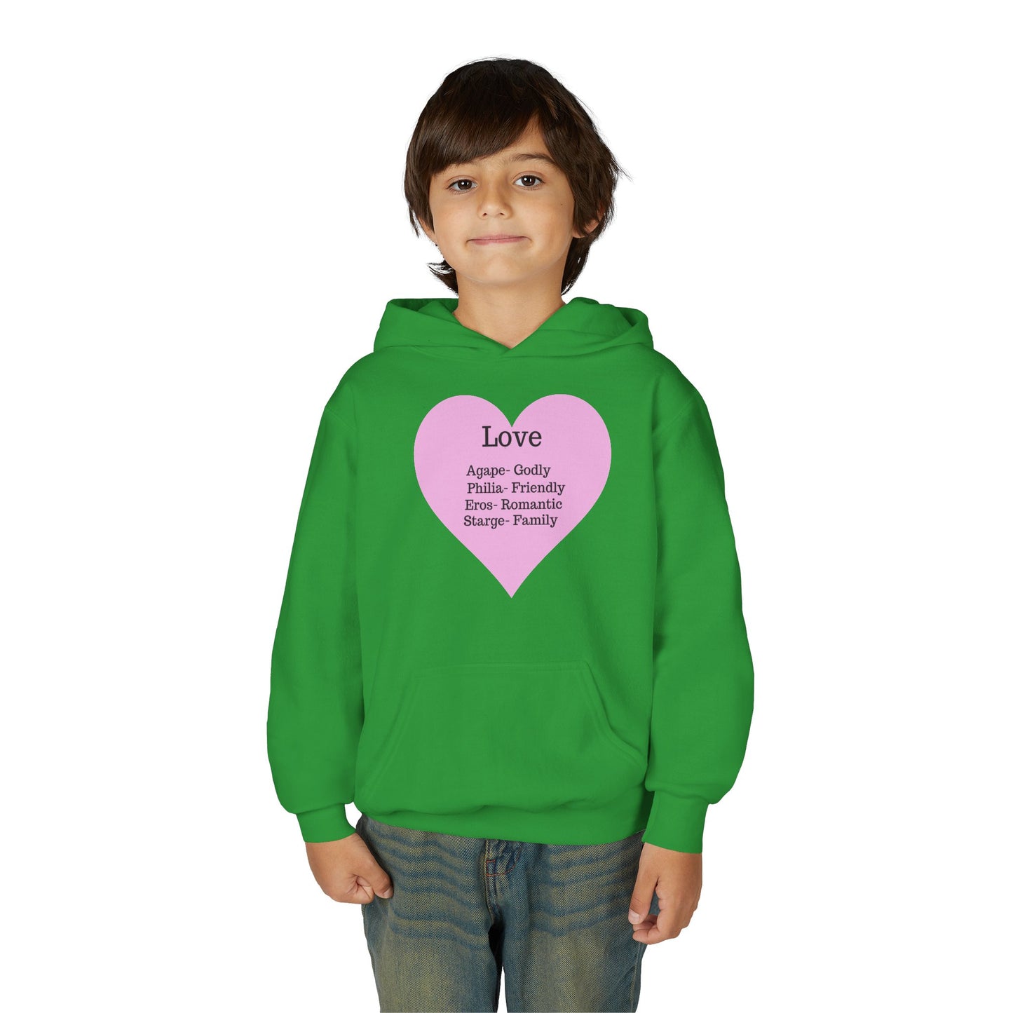 The Meaning of Love Kids Hoodie
