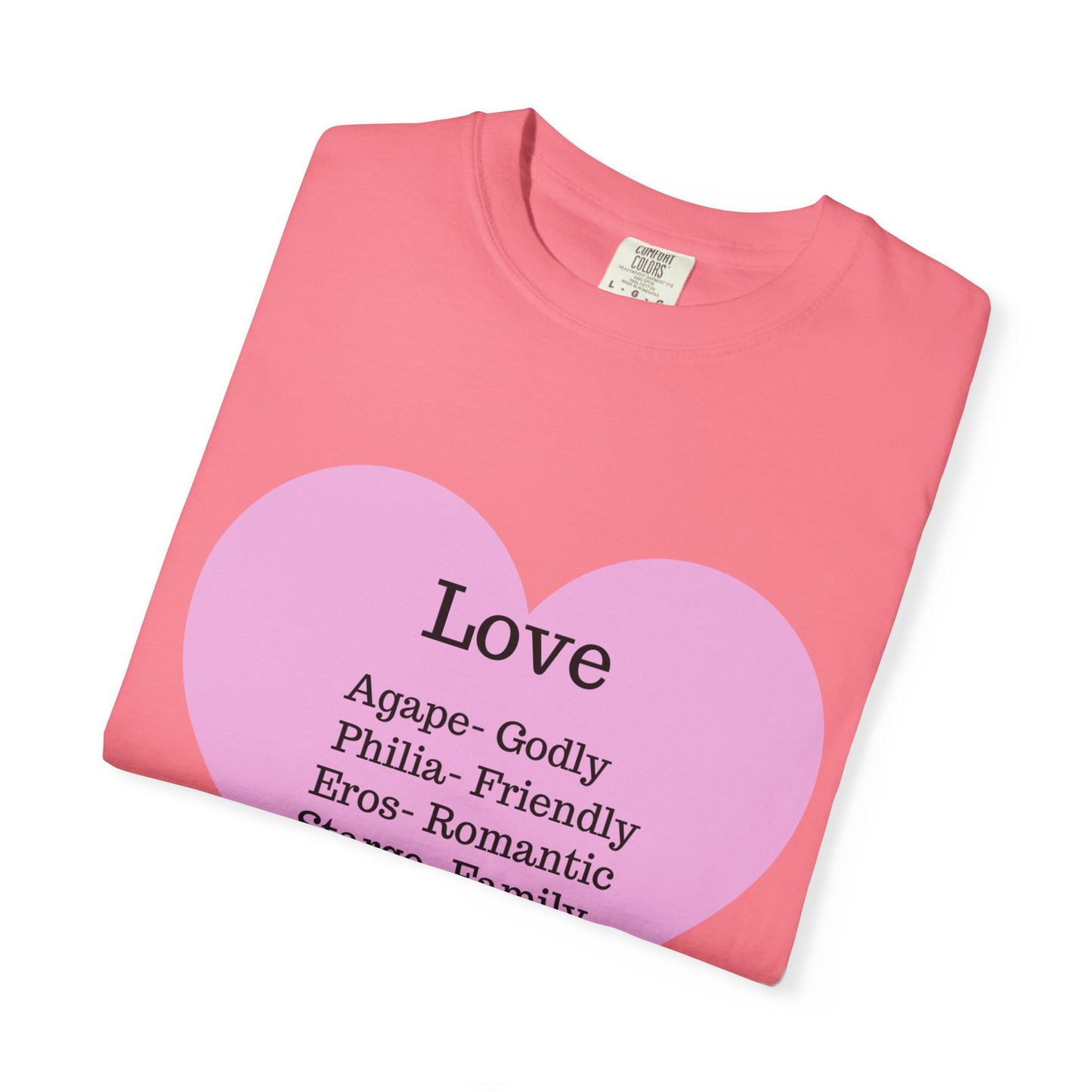 Love-Infused Unisex T-shirt: A Heartfelt Graphic Tee for All Occasions