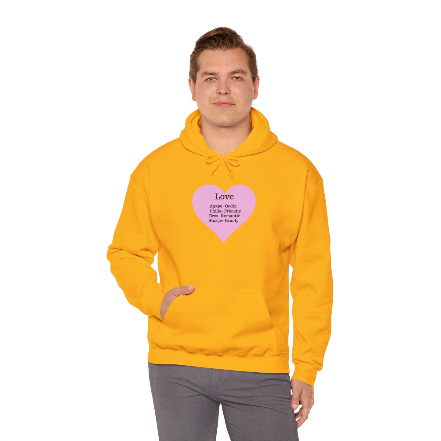 Love Types Unisex Heavy Blend Hoodie