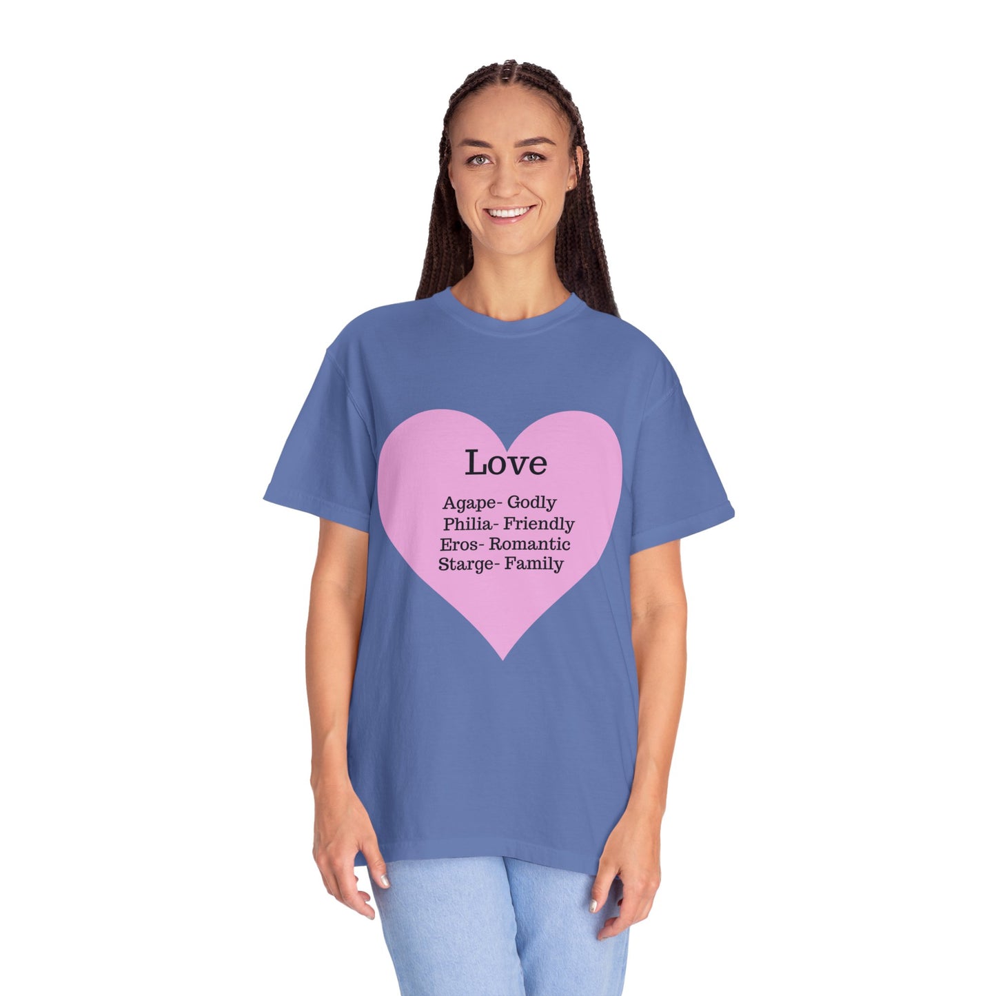 Love-Infused Unisex T-shirt: A Heartfelt Graphic Tee for All Occasions