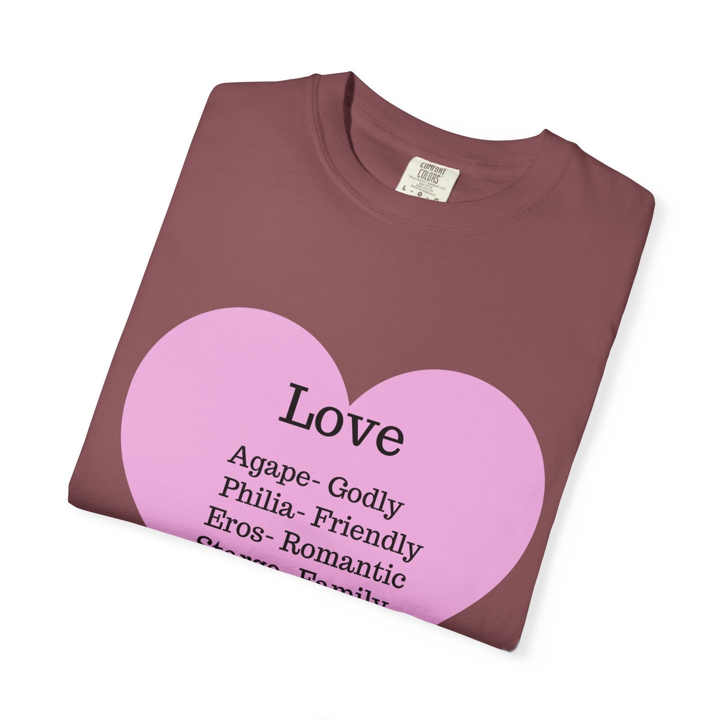 Love-Infused Unisex T-shirt: A Heartfelt Graphic Tee for All Occasions