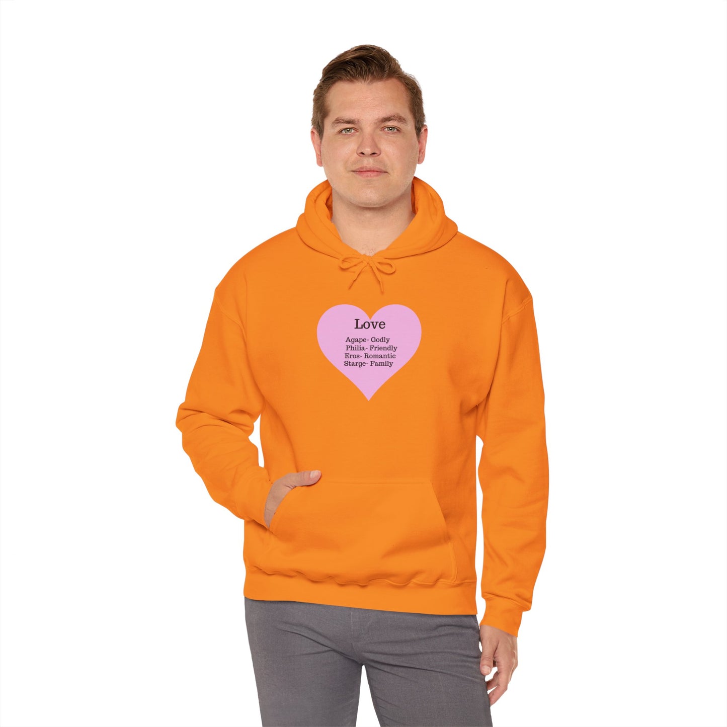 Love Types Unisex Heavy Blend Hoodie