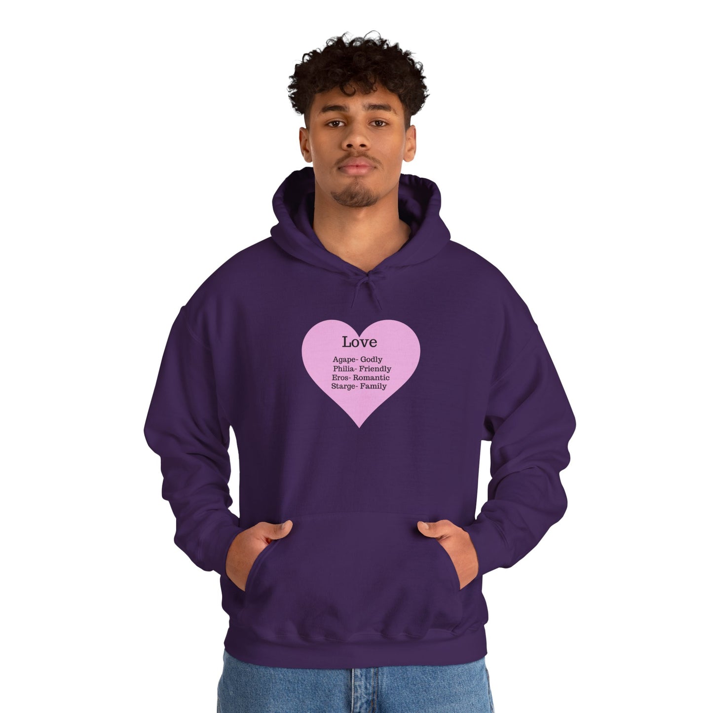 Love Types Unisex Heavy Blend Hoodie