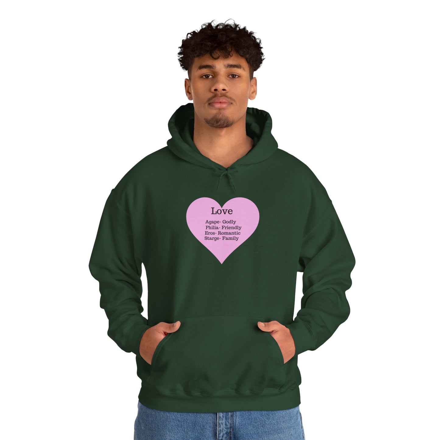 Love Types Unisex Heavy Blend Hoodie