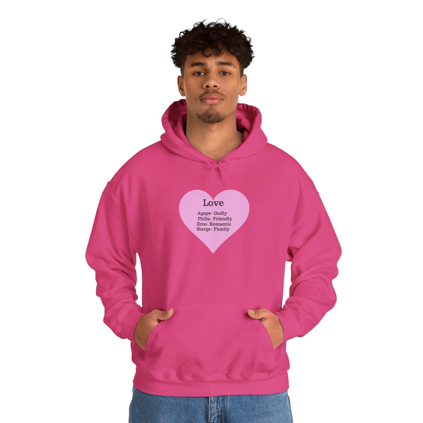 Love Types Unisex Heavy Blend Hoodie