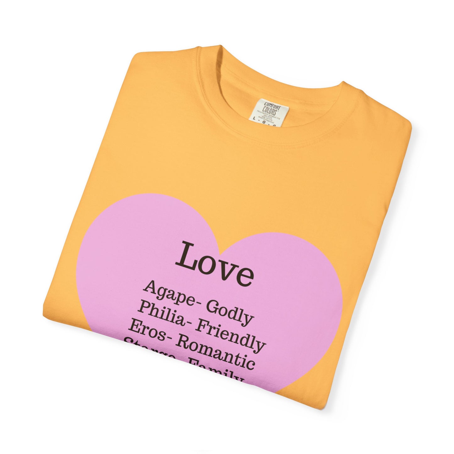 Love-Infused Unisex T-shirt: A Heartfelt Graphic Tee for All Occasions