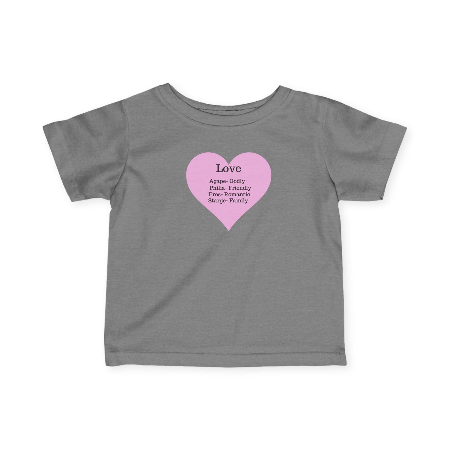 Infant 'Meaning of Love' Heart T-Shirt