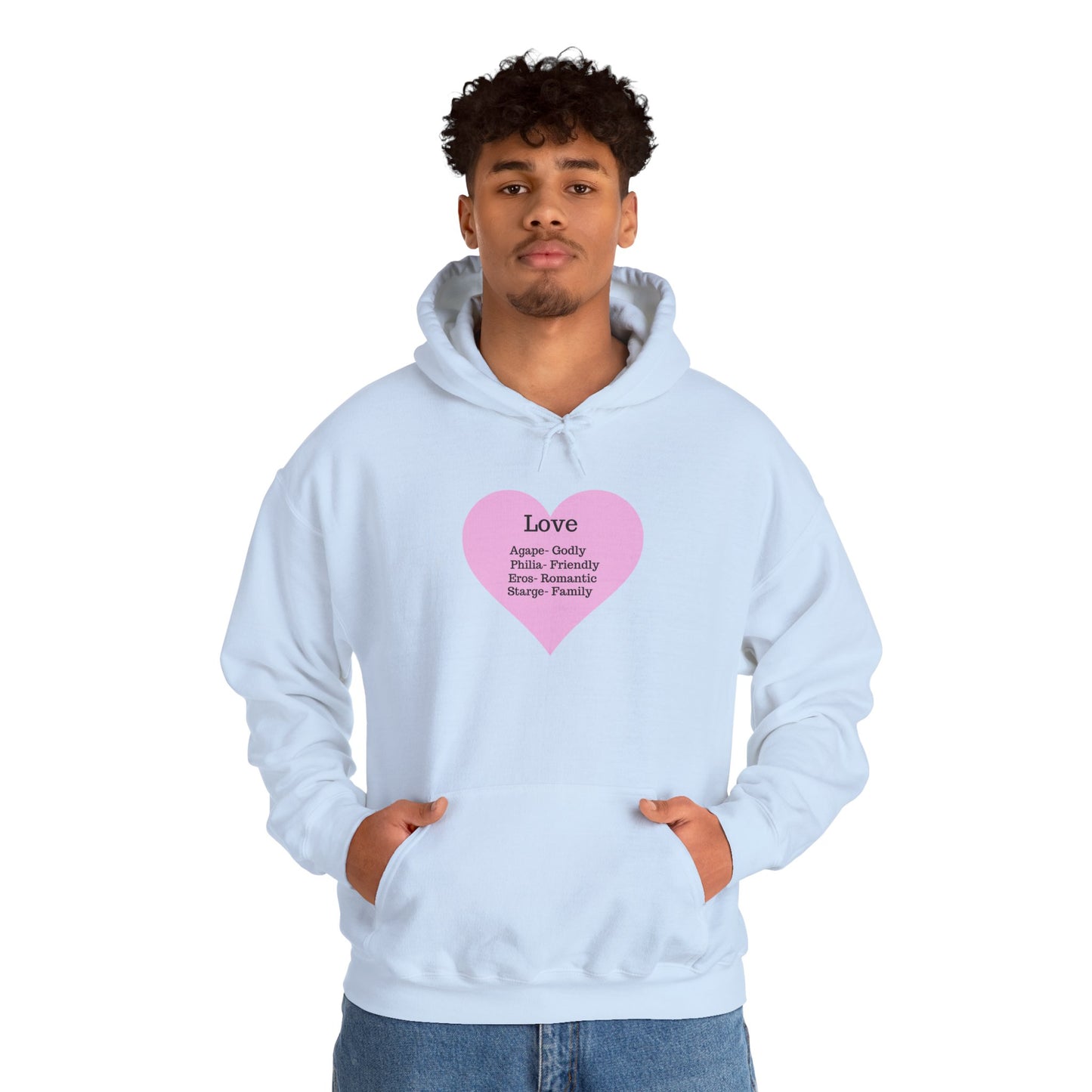 Love Types Unisex Heavy Blend Hoodie